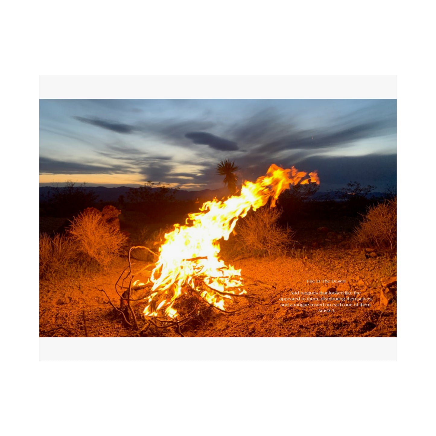 Fire In The Desert - Acts 2:3